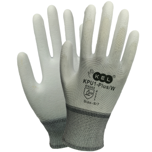 KPU1-PLUS/WHITE-13G PU Coated Gloves
