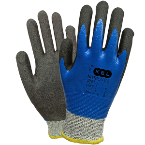 NITRICUT5- 15G Nitrile full dipped glove 5/D
