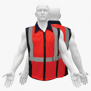 BI COLOUR REFLECTIVE VEST- CTS417A