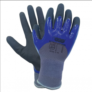 NITRICUT1/HD- OIL REPELLENT GLOVES - CUT LEVEL 1